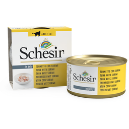 Schesir Dose Jelly 85g - Thunfisch und Surimi
