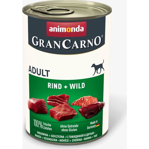 Animonda GranCarno Adult Rind und Wild - 400 g