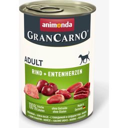 Animonda GranCarno Adult Rind und Entenherzen - 400 g