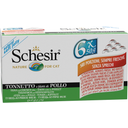 Schesir Multipack 6x50g - Thunfisch mit Huhn