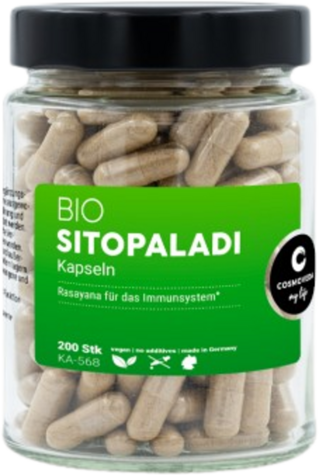 Cosmoveda Sitopaladi Kapseln Bio - 200 Kapseln