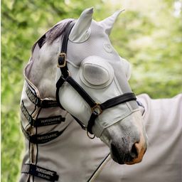 Horseware Ireland Fliegenmaske Rambo Tech-Fit, grey-silve
