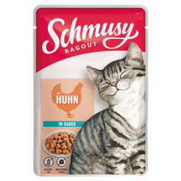 Schmusy Ragout Portionsbeutel 100g - Huhn in Sauce