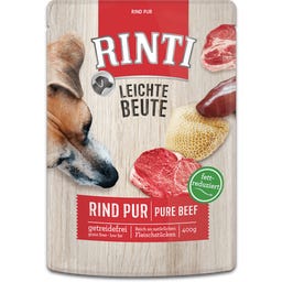 Rinti Leichte Beute Portionsbeutel 400g - Rind Pur