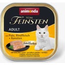 Vom Feinsten Adult mit Schlemmerkern Schale 100g, Pute und Rind (100 g)
