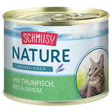 Schmusy Nature Meeres-Fisch Dose 185g