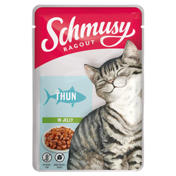 Schmusy Ragout Portionsbeutel 100g - Thun in Jelly