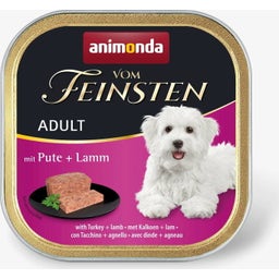 Animonda Vom Feinsten Adult Pastete Schale 150 g - Pute und Lamm