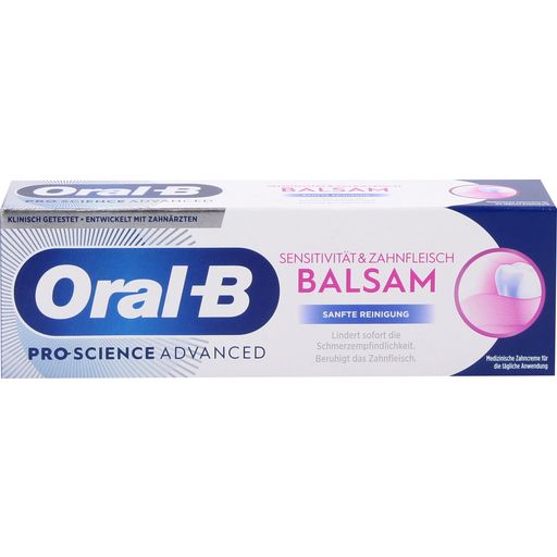 Pro-Science Advanced Sensitivität & Zahnfleisch Balsam Sanfte Reinigung Zahncreme - 75 ml