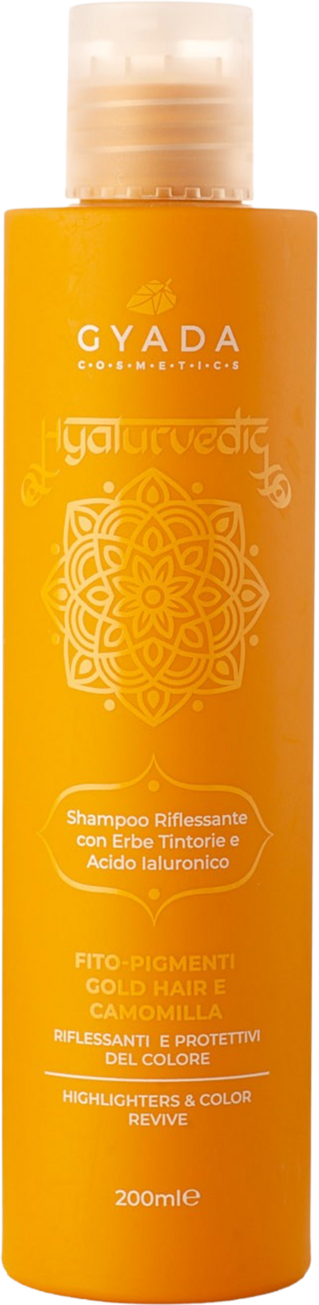 GYADA Cosmetics Hyalurvedic Farbglanz-Shampoo Gold Hair - 200 ml