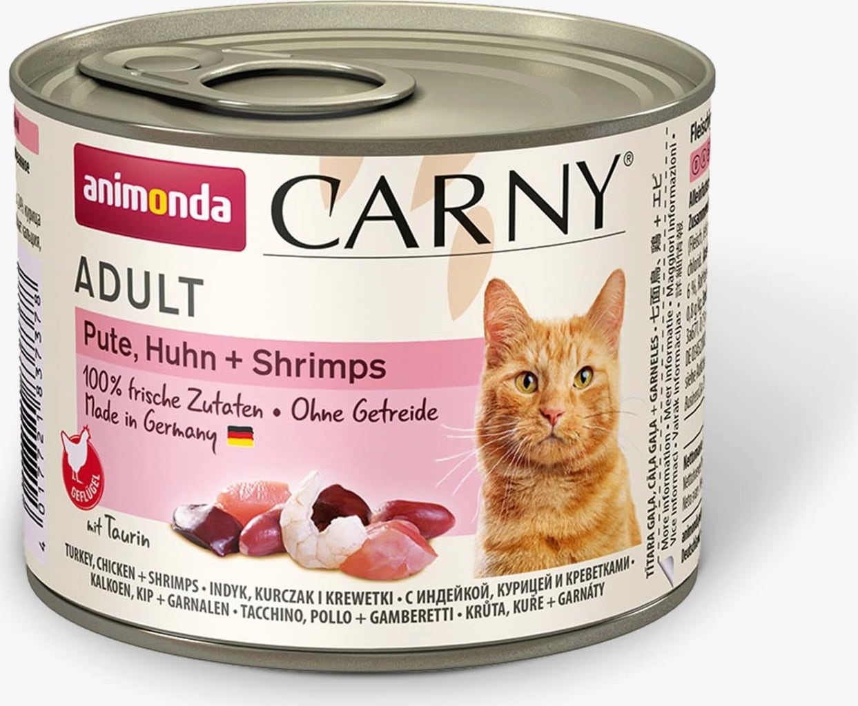 Animonda Carny Adult Pute, Huhn und Shrimps - 200 g