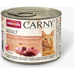 Animonda Carny Adult Huhn, Pute und Entenherzen - 200 g