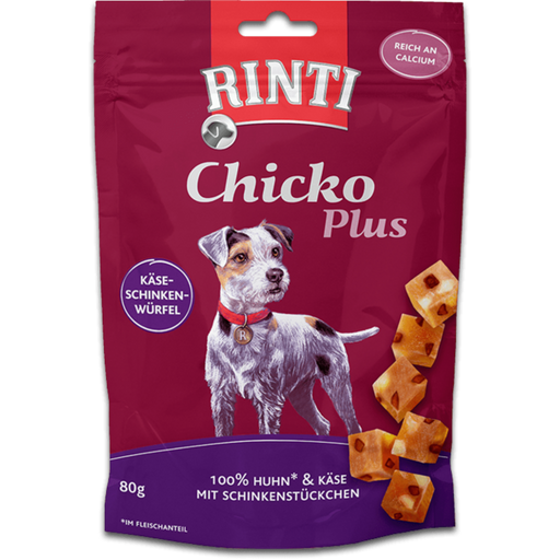 Rinti Chicko Plus 80g - Käse-Schi.-Würfel