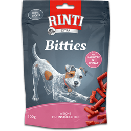 Rinti Extra Mini Bits 100g - Huhn+Karotte+Spinat