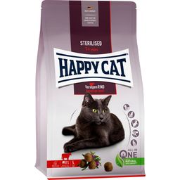 Happy Cat Trockenfutter Sterilised Voralpen Rind - 1,3 kg