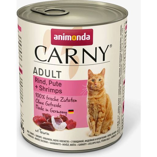 Animonda Carny Adult Rind, Pute und Shrimps - 800 g