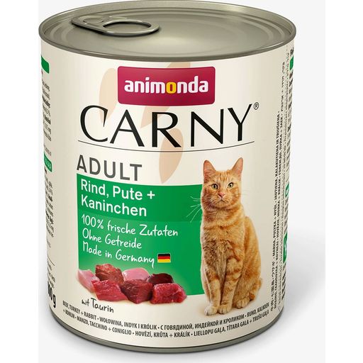 Animonda Carny Adult Rind, Pute und Kaninchen - 800 g