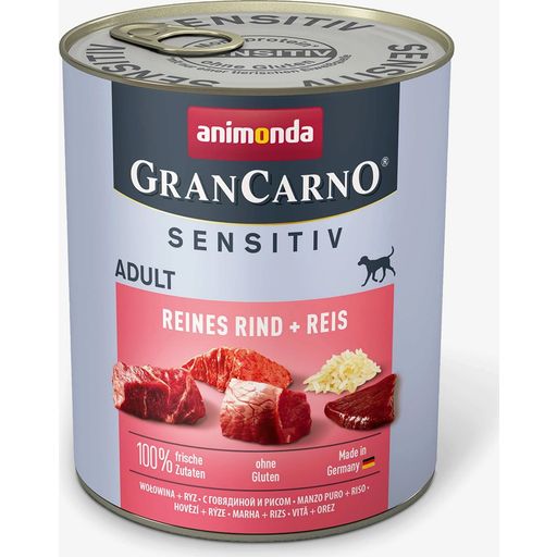 Animonda GranCarno Adult Sensitiv 800g - Reines Rind und Reis