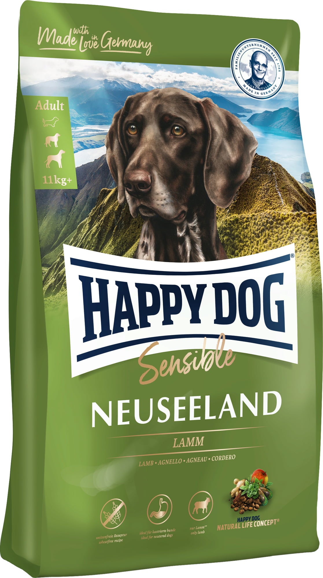 Trockenfutter Supreme Sensible Neuseeland, 1 kg