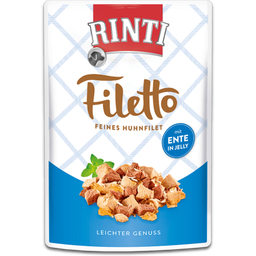Rinti Filetto Jelly Portionsbeutel 100g - Huhn&Ente
