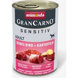 Animonda GranCarno Adult Sensitiv 400g - Reines Rind und Kartoffel