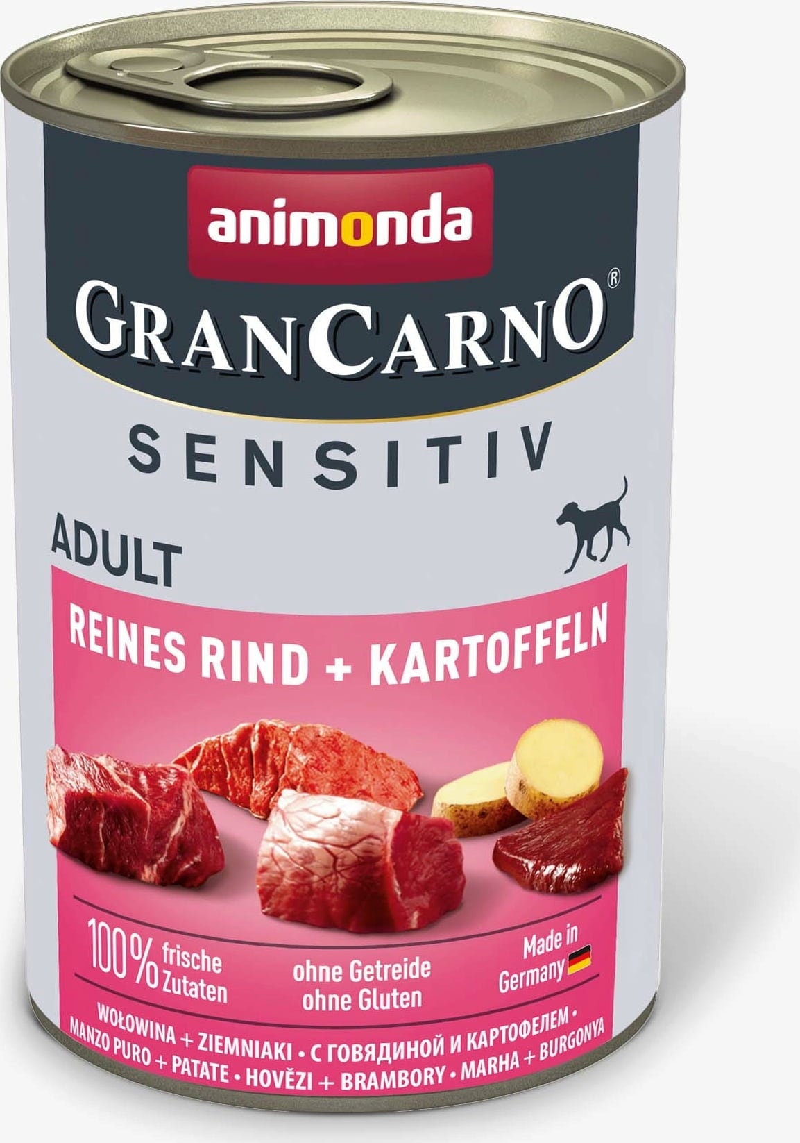 GranCarno Adult Sensitiv 400g, Reines Rind und Kartoffel (400 g)