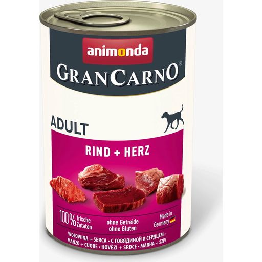 Animonda GranCarno Adult Rind und Herz - 400 g