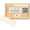 ZAO Refill Rectangle Eye Shadow - 201 Matt Ivory