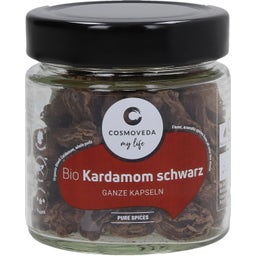 Cosmoveda Kardamom schwarz, ganz - Bio - 60 g