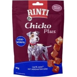 Rinti Chicko Plus 80g - Käsewürfel+Ente