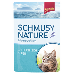Schmusy Pouch Portionsbeutel 100g - Thunisch & Reis
