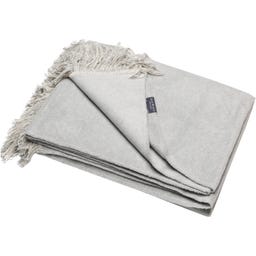 David Fussenegger VIENNA Wohndecke uni mit Fransen - filz