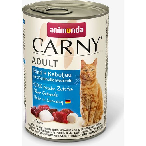 Animonda Carny Adult Rind und Kabeljau - 400 g