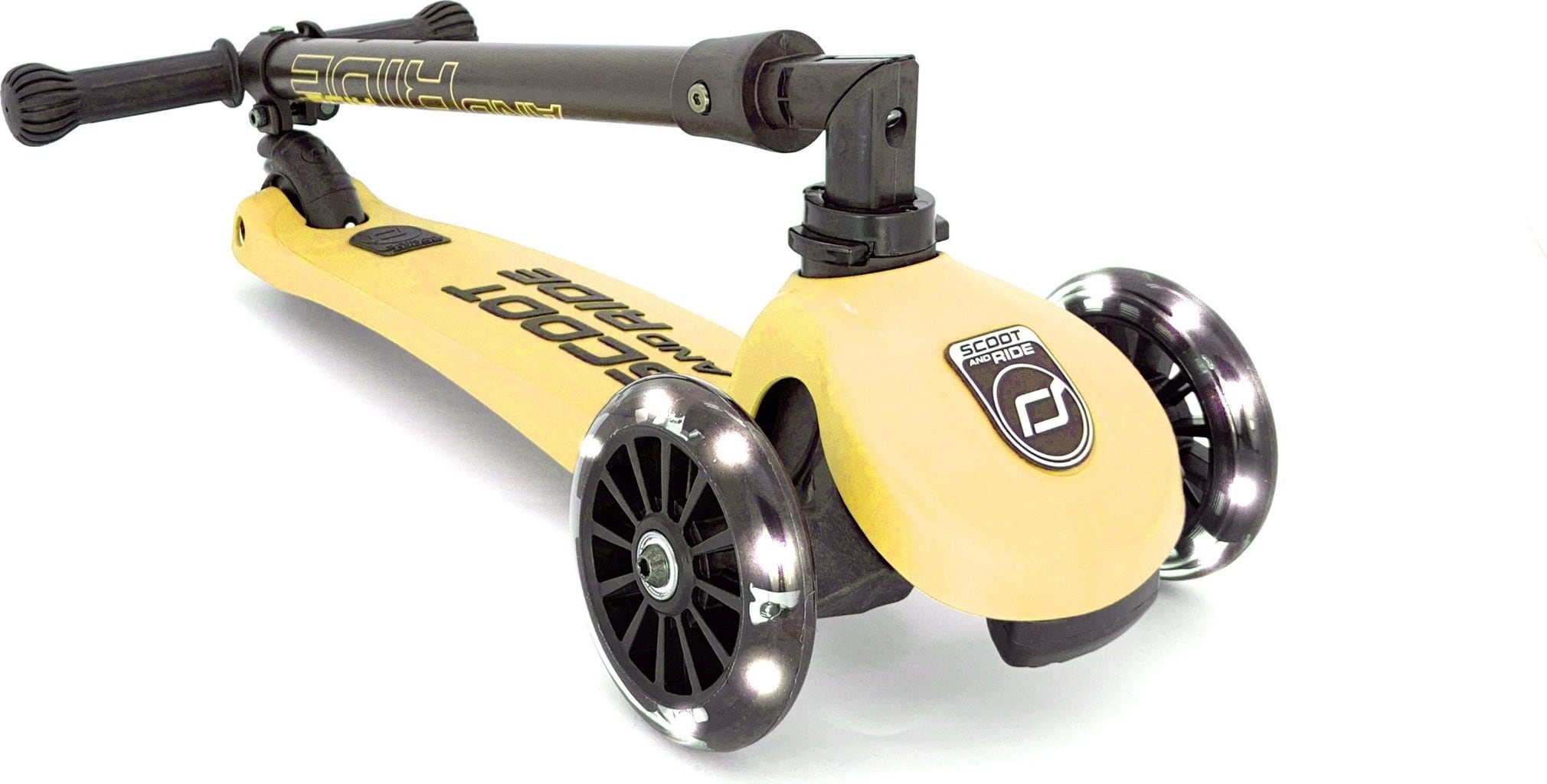Scoot and Ride Highwaykick 3 LED - lemon