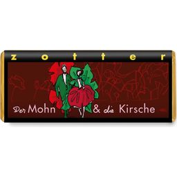 Zotter Schokolade Bio Mohn & Kirsche