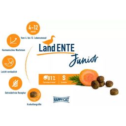 Happy Cat Trockenfutter Junior Land Ente - 300 g