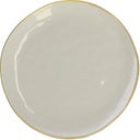 Rose & Tulipani Concerto - Teller 27 cm - Grigio Perla