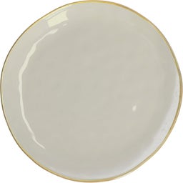 Rose & Tulipani Concerto - Teller 27 cm - Grigio Perla