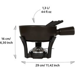 Boska Fondue-Set Nero 1 Liter