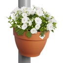 Regenfallrohrpflanzgefäß vibia campana 22cm - terra