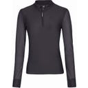 Halb-Zip Longsleeve Shirt REFLEXX, deepgrey, M