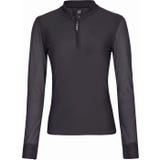 Halb-Zip Longsleeve Shirt REFLEXX, deepgrey