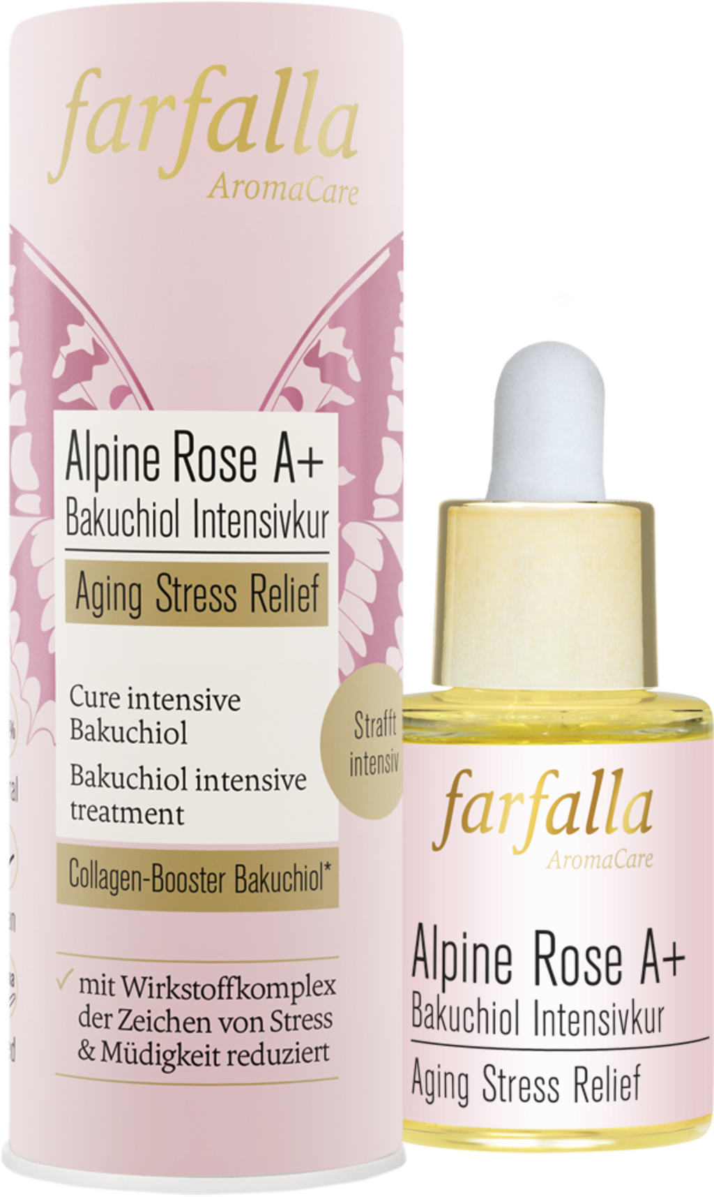 farfalla Bakuchiol Intensivkur Alpine Rose A+ - 15 ml