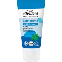 alviana Naturkosmetik Zahncreme Bio-Pfefferminze - 20 ml