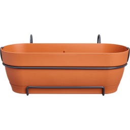 elho Balkonkasten vibia campana allin1, 50 cm - terra