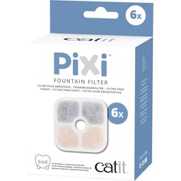 Catit Pixi Fountain Filter, 6er-Pack - 6er Pack