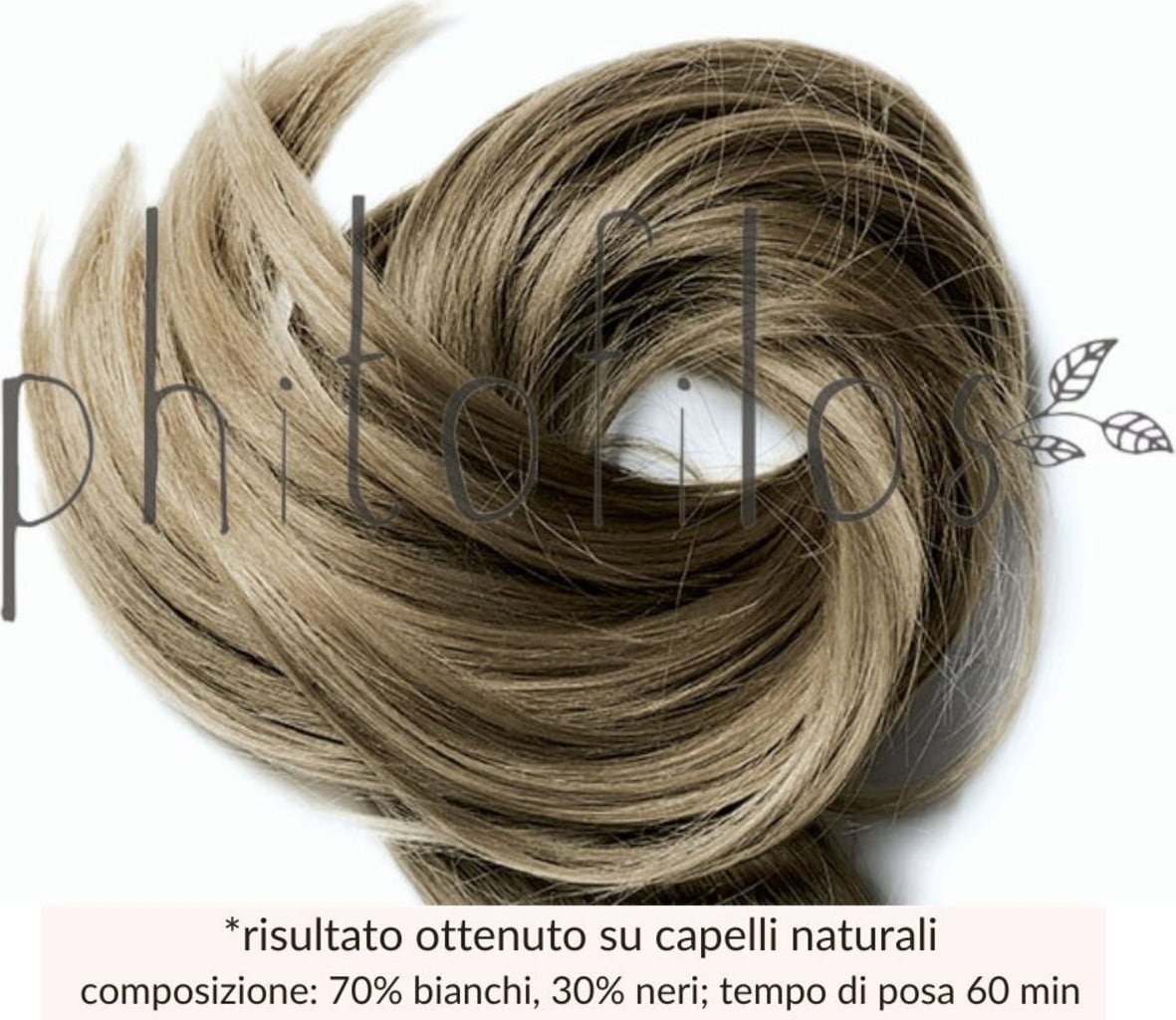 Phitofilos Farbmischung Dunkles Aschblond - 100 g