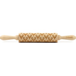 folkroll Teigrolle Hirschgeweih - medium