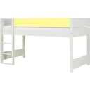 Manis-h 3/4 Absturzsicherung für 70x160 cm Huxie Bett - gelb