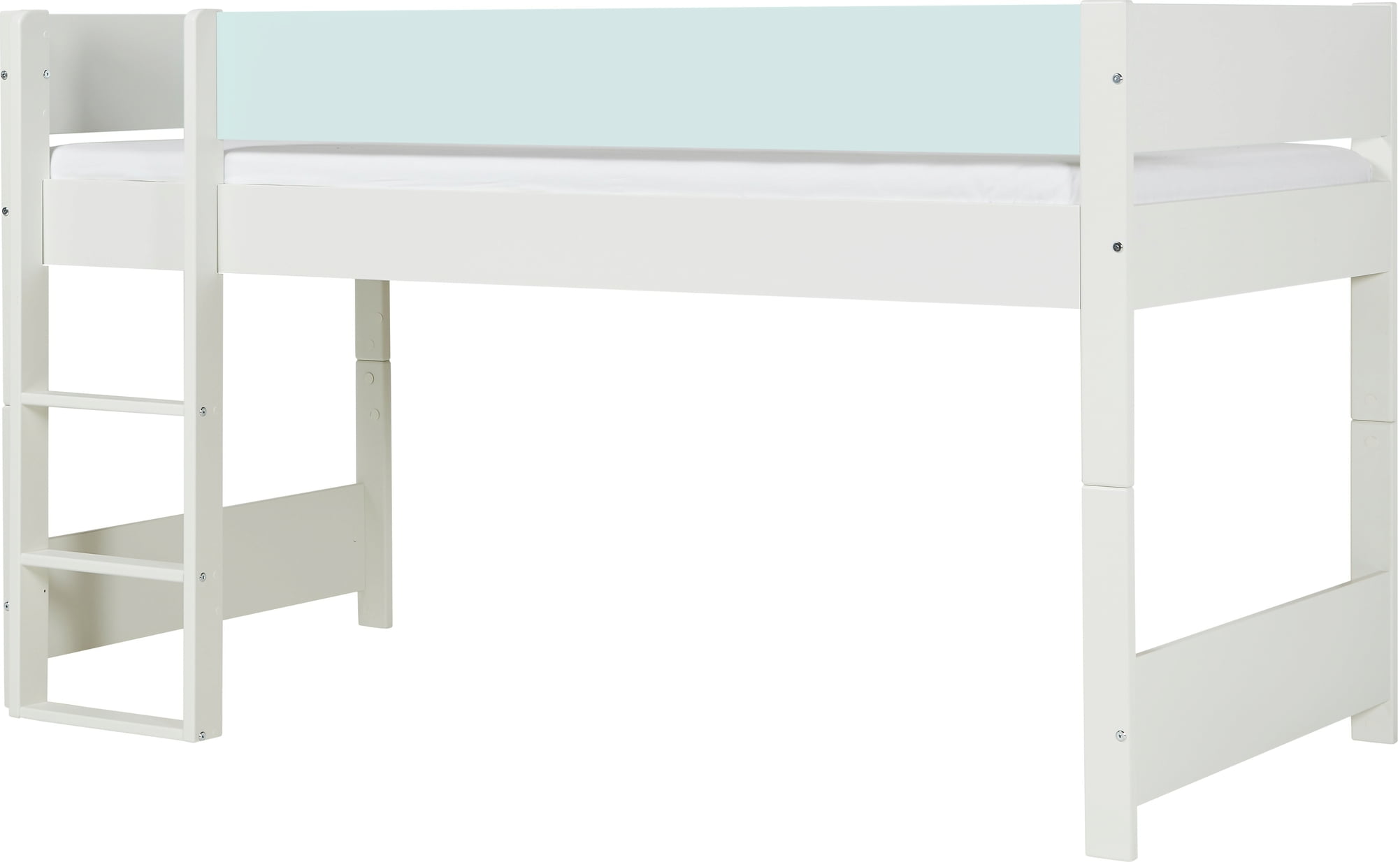 Manis-h 3/4 Absturzsicherung für 70x160 cm Huxie Bett - blau